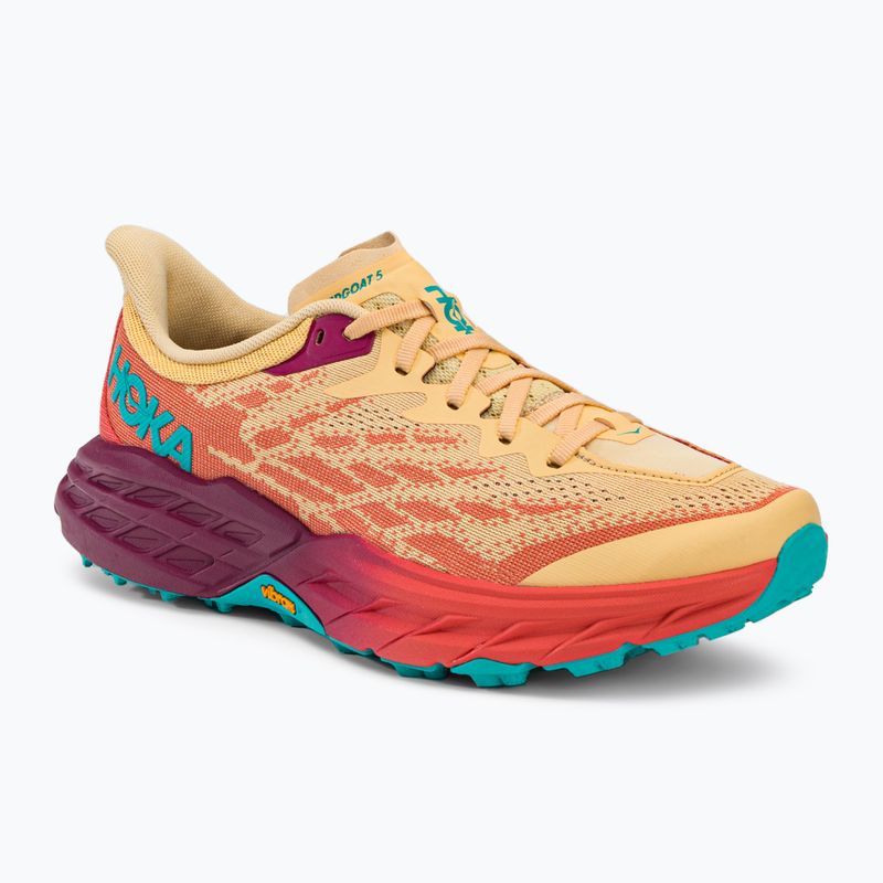 Damen Laufschuhe HOKA Speedgoat 5 impala/flame 1123158-IFLM