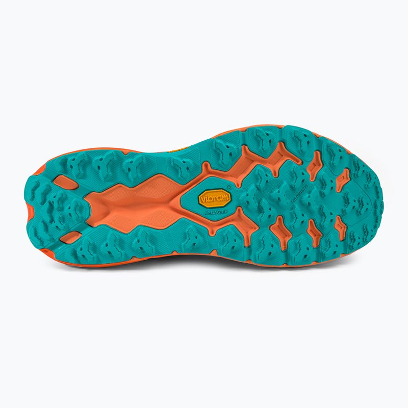 HOKA Speedgoat 5 Herren Laufschuhe grün-orange 1123157-TMOR 6