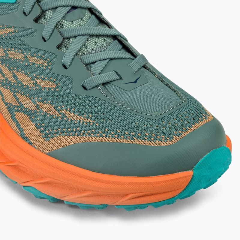 HOKA Speedgoat 5 Herren Laufschuhe grün-orange 1123157-TMOR 7