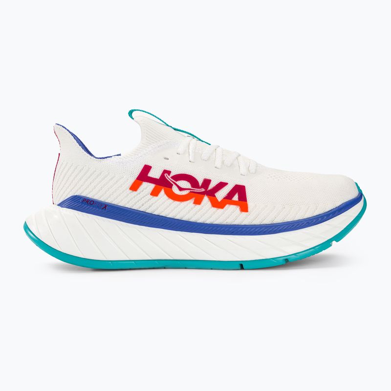 Herren Laufschuhe HOKA Carbon X 3 weiß/flame 2