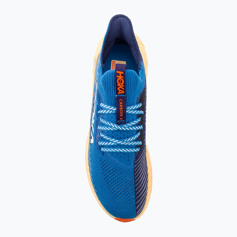 Herren Laufschuhe HOKA Carbon X 3 coastal sky/bellwether blau 6