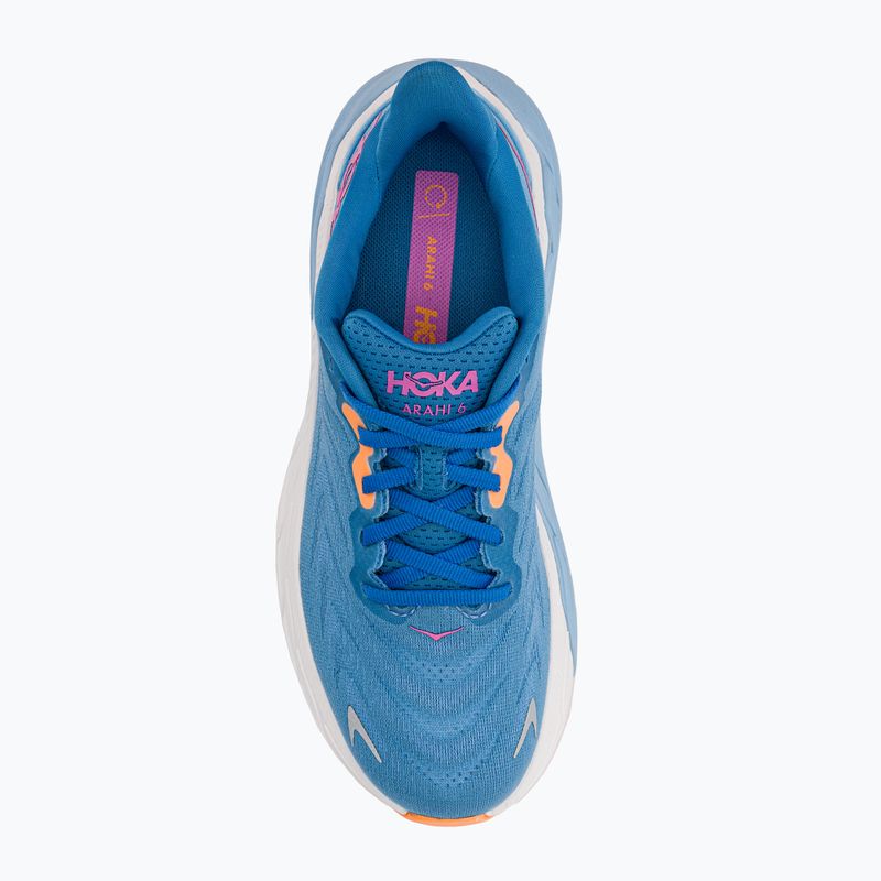 Damen Laufschuhe HOKA Arahi 6 blau 1123195-AACS 5