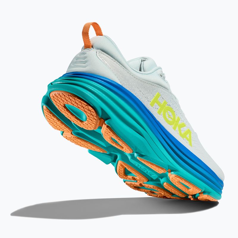 HOKA Bondi 8 Herren Laufschuhe ice flow/bit of blue 2