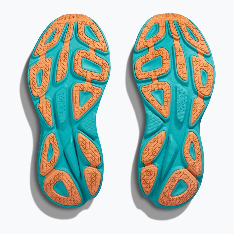 HOKA Bondi 8 Herren Laufschuhe ice flow/bit of blue 4