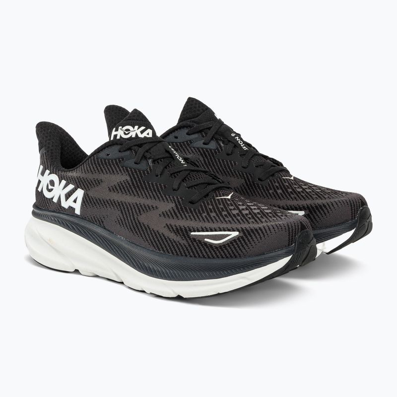 HOKA Herren Laufschuhe Clifton 9 schwarz 1127895-BWHT 3