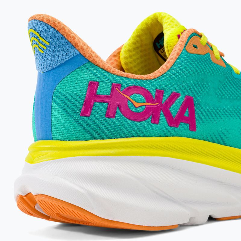 HOKA Herren Laufschuhe Clifton 9 grün 1127895-CEPR 10