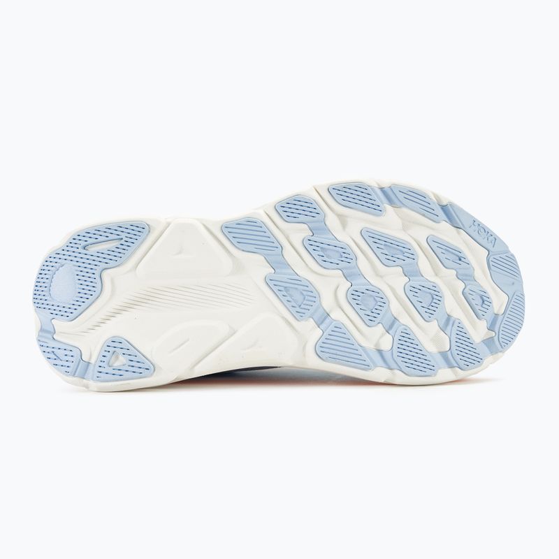 Damen Laufschuhe HOKA Clifton 9 airy blau/Eiswasser 5