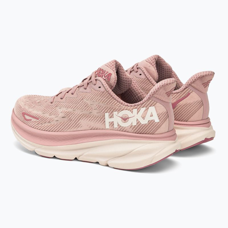 Damen Laufschuhe HOKA Clifton 9 rosa 1127896-PMPW 3