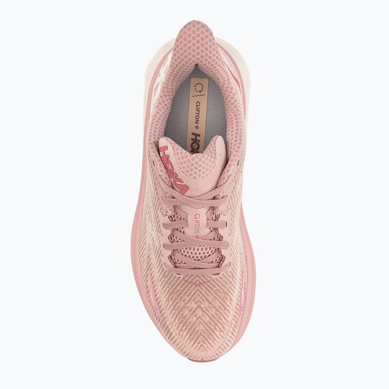 Damen Laufschuhe HOKA Clifton 9 rosa 1127896-PMPW 6