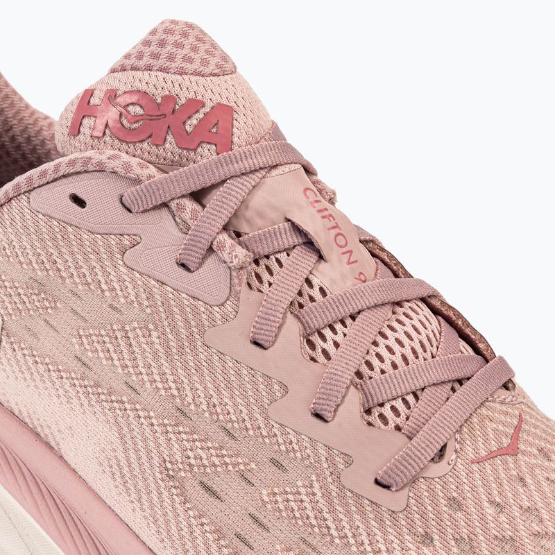 Damen Laufschuhe HOKA Clifton 9 rosa 1127896-PMPW 8