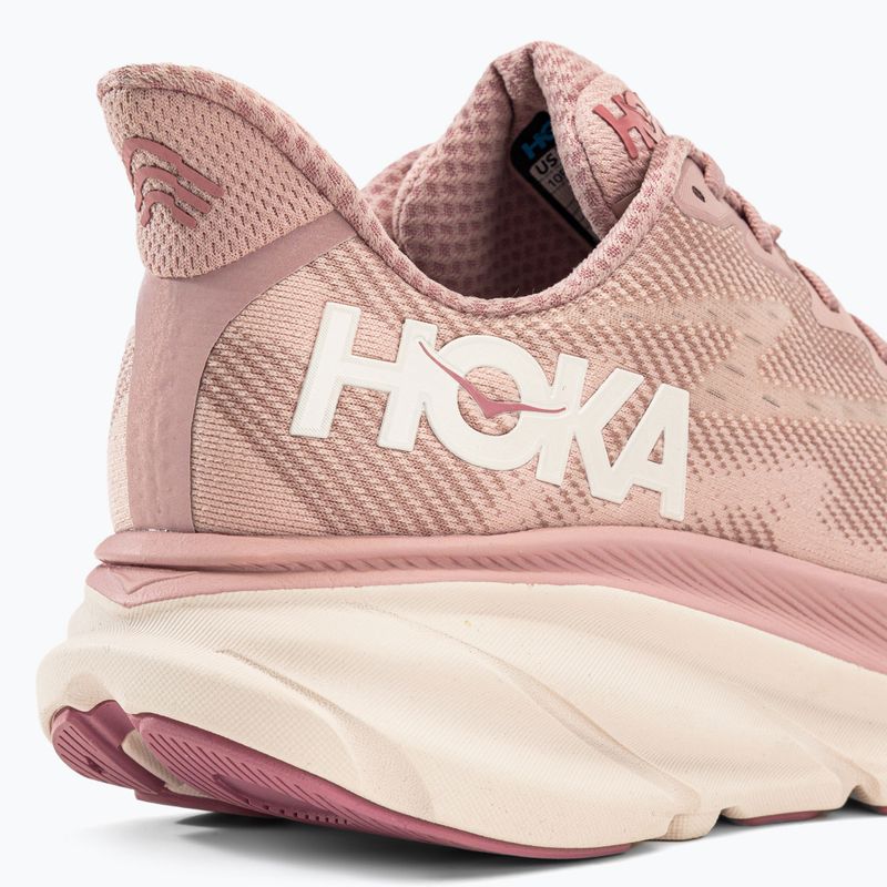Damen Laufschuhe HOKA Clifton 9 rosa 1127896-PMPW 9
