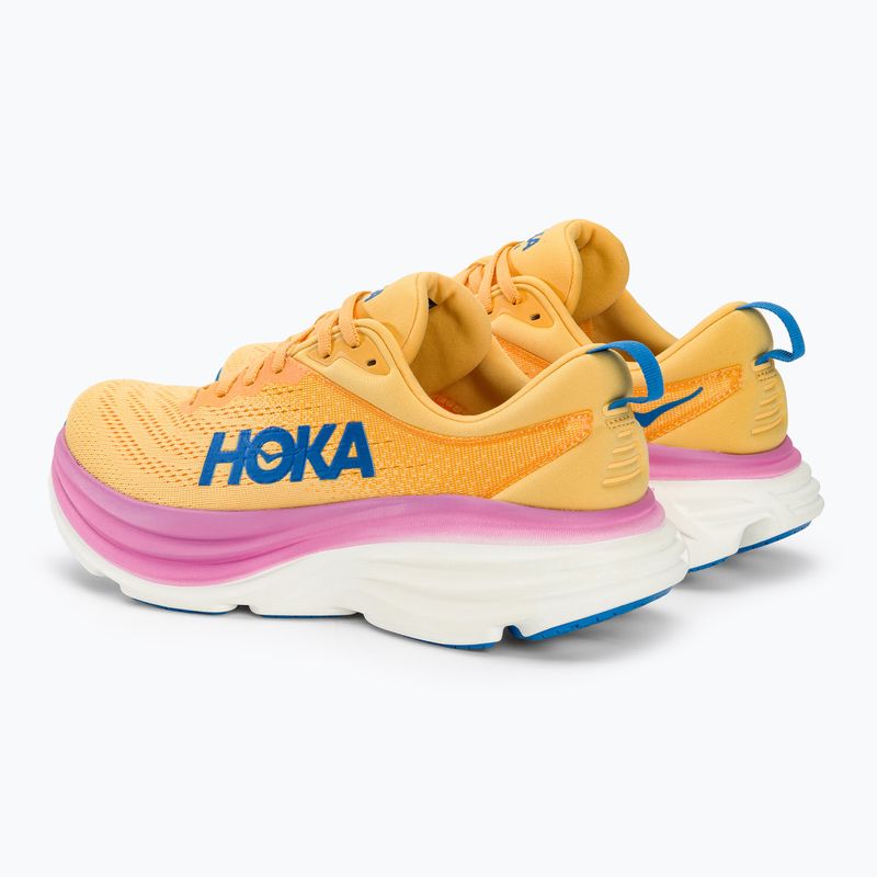 Damen Laufschuhe HOKA Bondi 8 impala/cyclamen 4