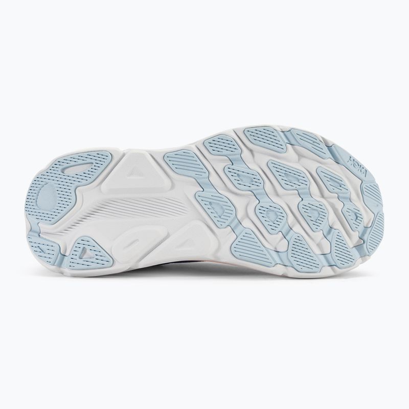HOKA Clifton 9 Wide coastal sky/all aboard men's running schuhe 5