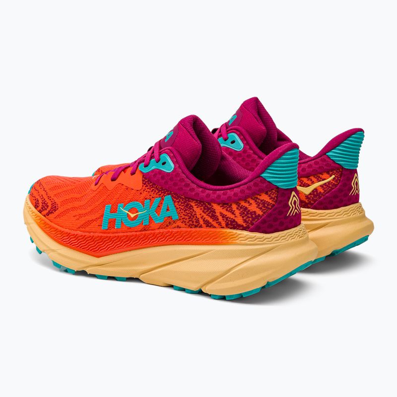 HOKA Herren Laufschuhe Challenger ATR 7 flamme/kirschen jubiläum 1134497-FCJB 4