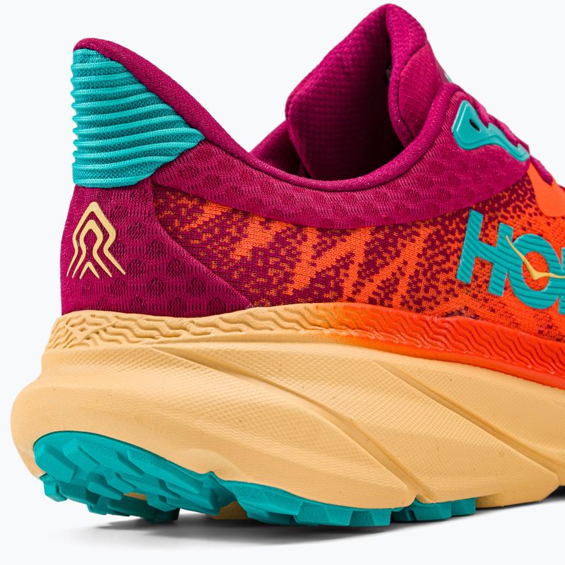 HOKA Herren Laufschuhe Challenger ATR 7 flamme/kirschen jubiläum 1134497-FCJB 9