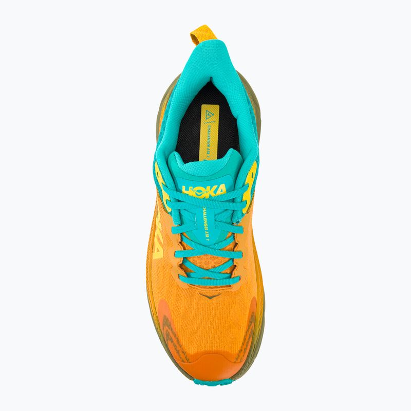 Herren Laufschuhe HOKA Challenger ATR 7 GTX goldgelb/avocado 6