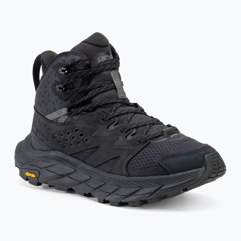 Herren-Trekkingschuhe HOKA Anacapa Breeze Mid schwarz/schwarz