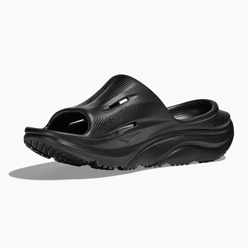 HOKA ORA Recovery Slide 3 schwarz/schwarz Pantoletten 10