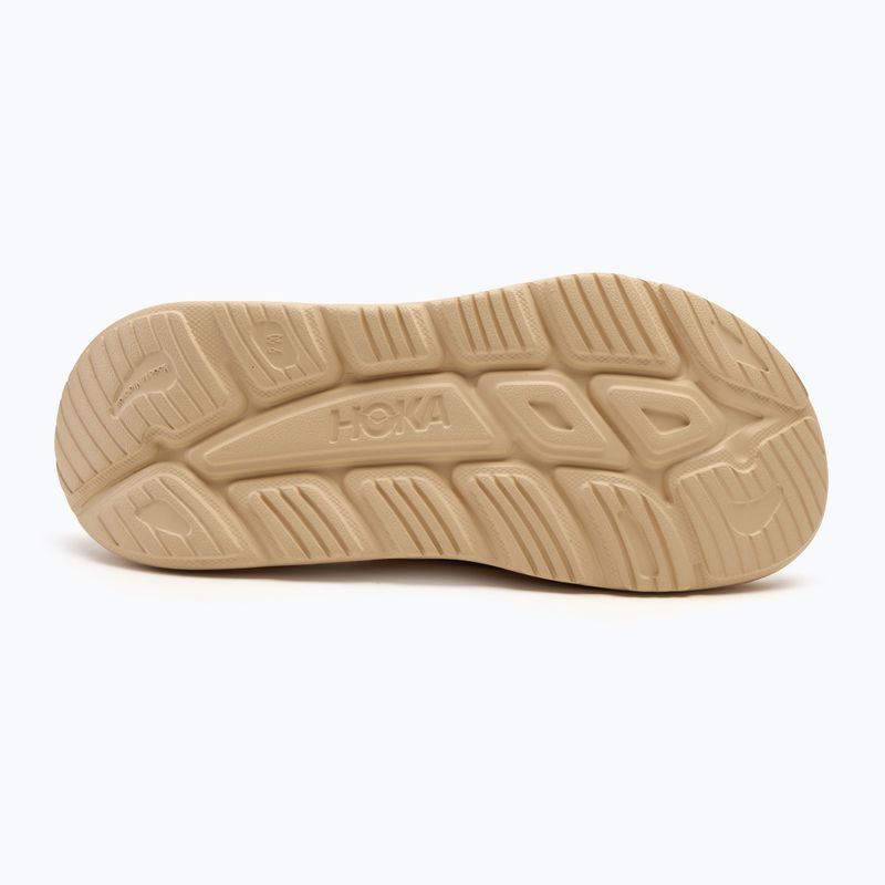 HOKA ORA Recovery Slide 3 Verschiebung Sand / Verschiebung Sand Flip-Flops 4