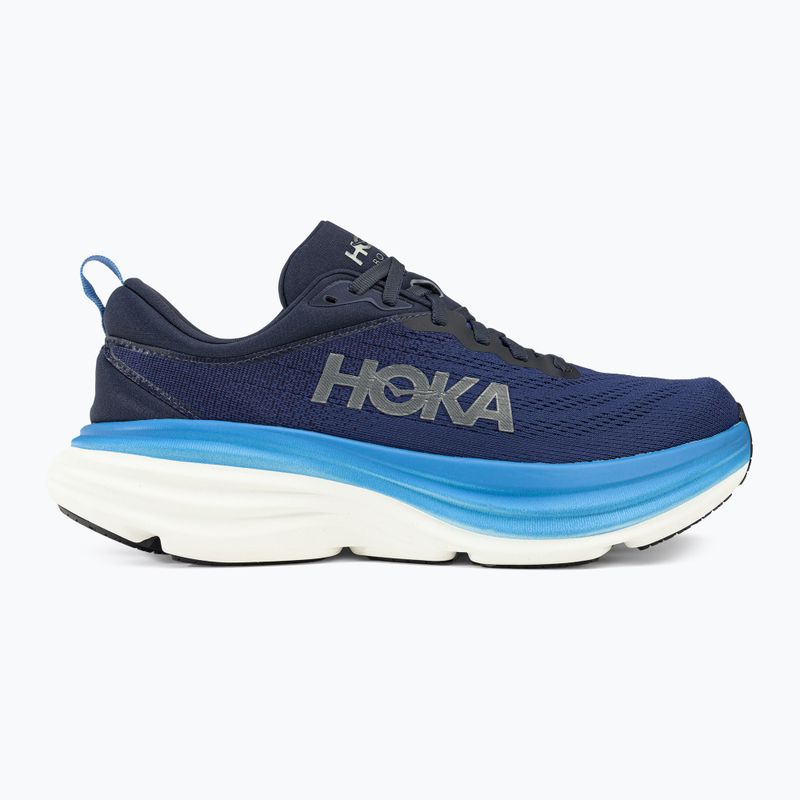 HOKA Bondi 8 Herren Laufschuhe navy blau 1123202-OSAA 2