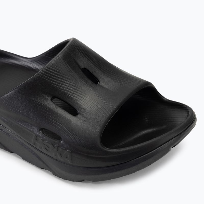 HOKA Ora Recovery Slide 3 schwarz/schwarz Kinder-Flip-Flops 7