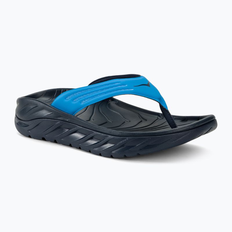 Herren HOKA ORA Recovery diva blau/außenraum flip flops