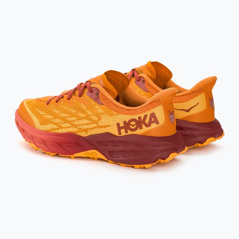 Herren Laufschuhe HOKA Speedgoat 5 amber haze/sherbet 3