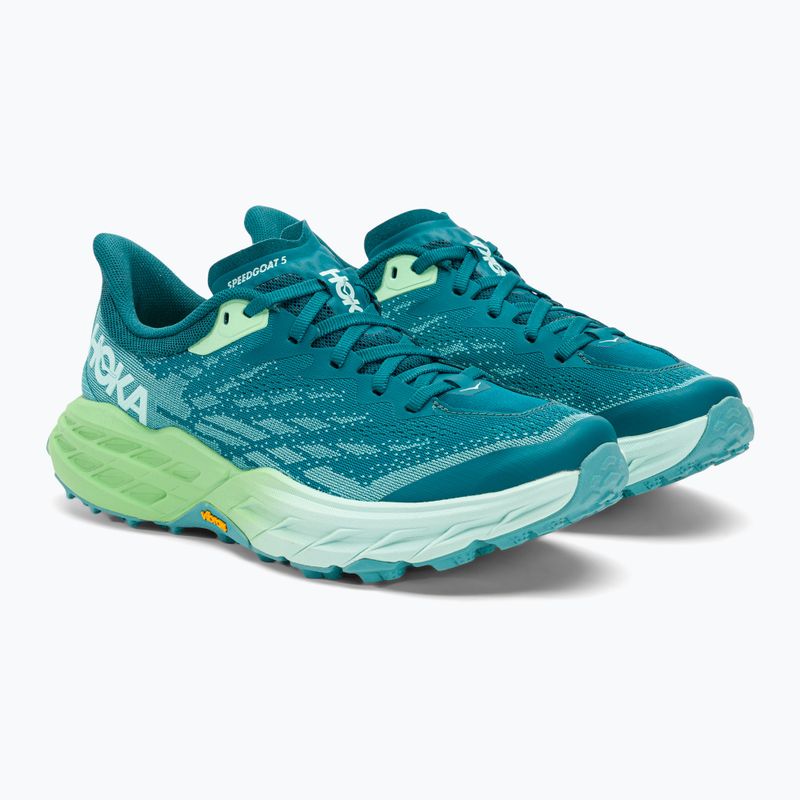 Damen Laufschuhe HOKA Speedgoat 5 deep lagoon/ocean mist 4