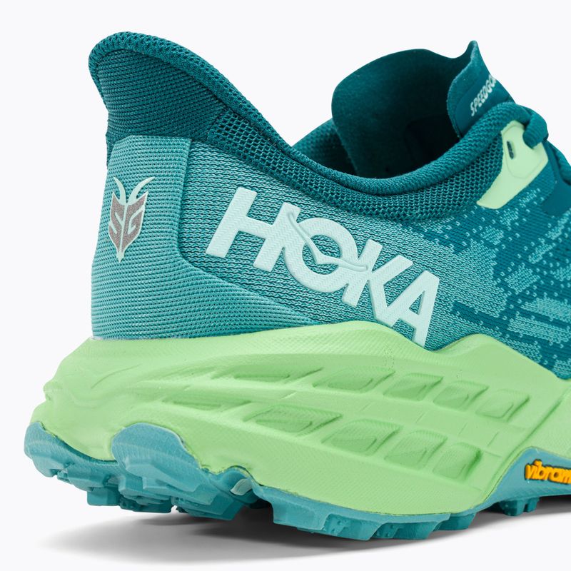 Damen Laufschuhe HOKA Speedgoat 5 deep lagoon/ocean mist 9