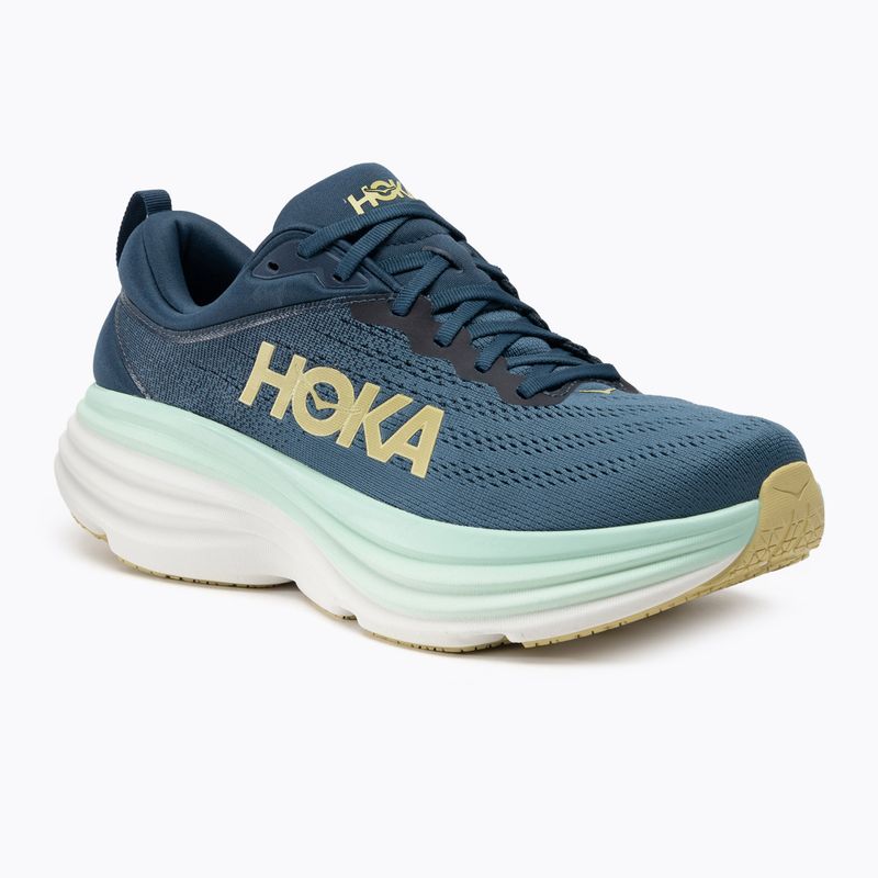 Herren HOKA Bondi 8 midnight ocean/bluesteel Laufschuhe