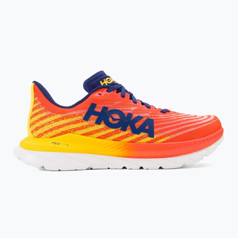 HOKA Mach 5 flame/dandelion Herren Laufschuhe 2