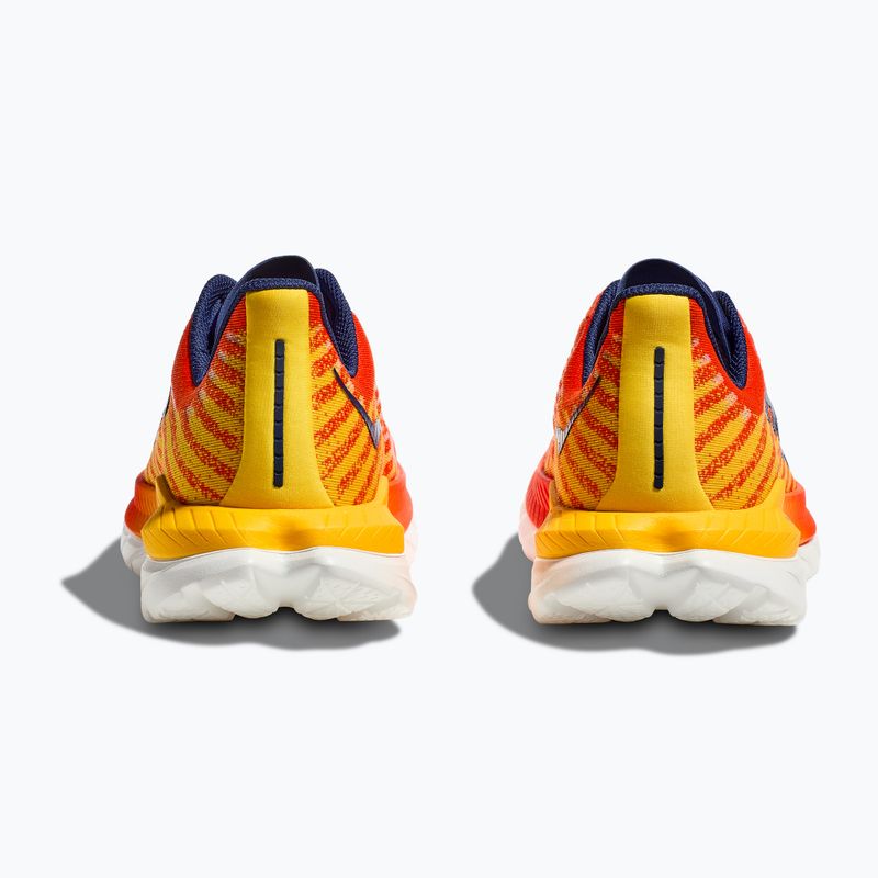 HOKA Mach 5 flame/dandelion Herren Laufschuhe 10