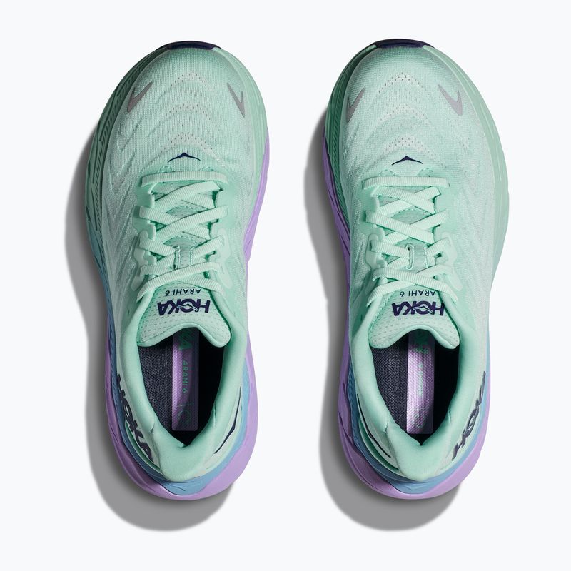 Damen Laufschuhe HOKA Arahi 6 sunlit ocean/lilac mist 16