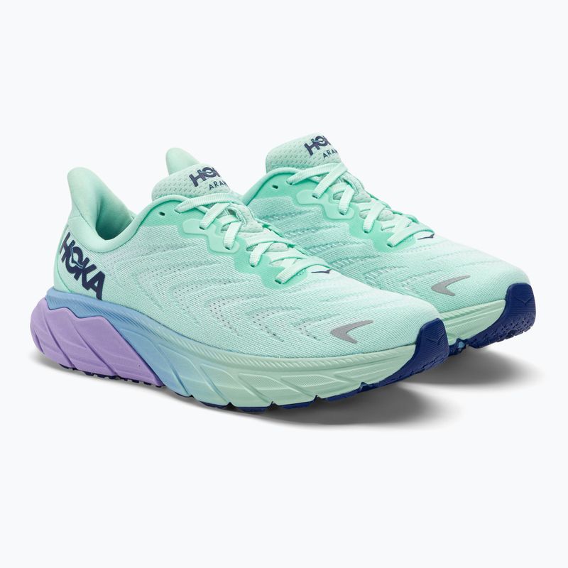 Damen Laufschuhe HOKA Arahi 6 sunlit ocean/lilac mist 4