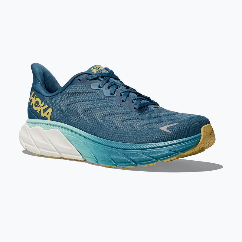 HOKA Herren Laufschuhe Arahi 6 Blau-Stahl/Sonnenlicht Ozean 11