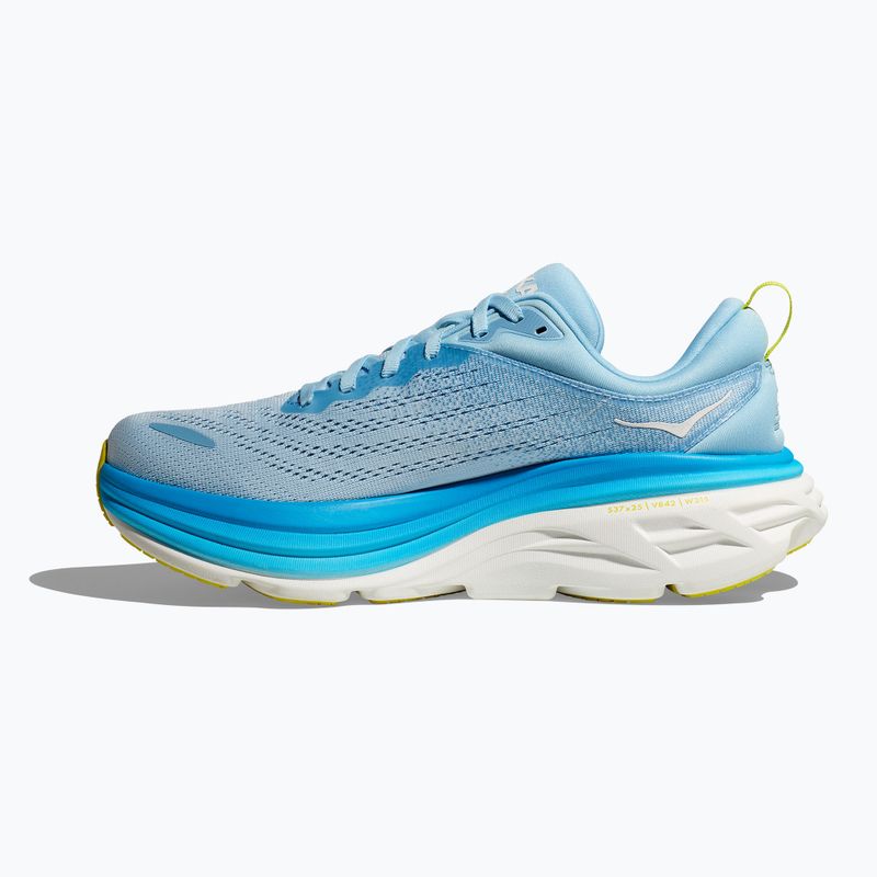 Herren Laufschuhe HOKA Bondi 8 airy blau/diva blau 3