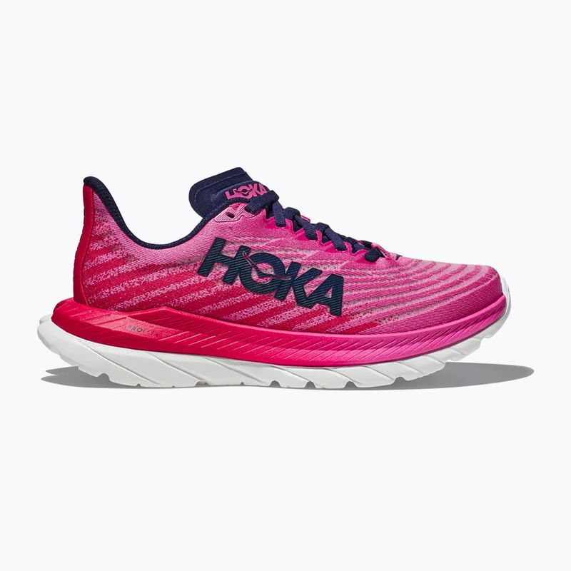 Damen Laufschuhe HOKA Mach 5 Himbeere/Erdbeere 7