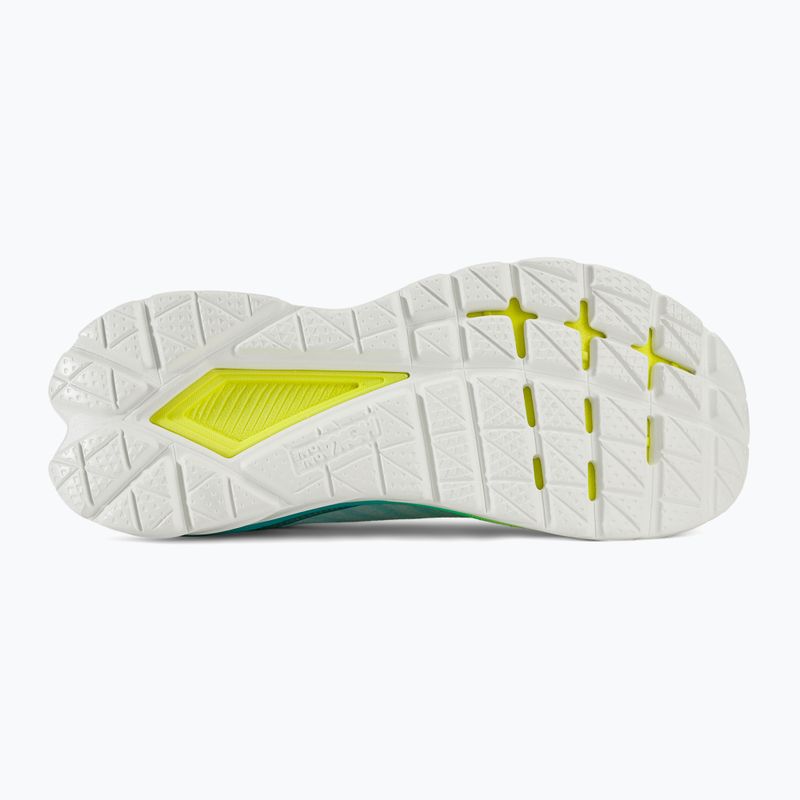 Damen Laufschuhe HOKA Mach 5 weiß/blau Glas 4