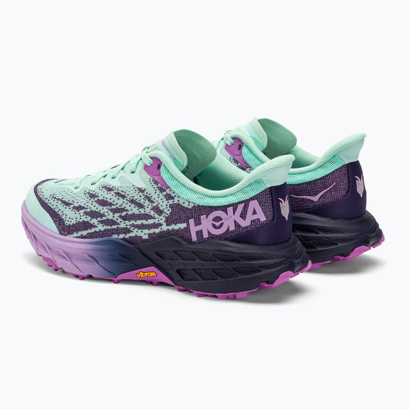 Damen Laufschuhe HOKA Speedgoat 5 sunlit ocean/night sky 4