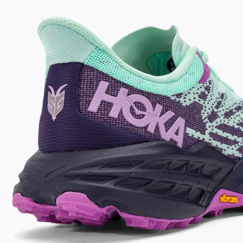 Damen Laufschuhe HOKA Speedgoat 5 sunlit ocean/night sky 11