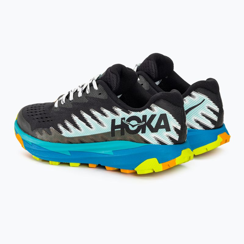 Damen Laufschuhe HOKA Torrent 3 schwarz/diva blau 4