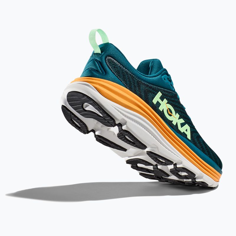 HOKA Herren Laufschuhe Gaviota 5 deep lagoon/sherbet 5