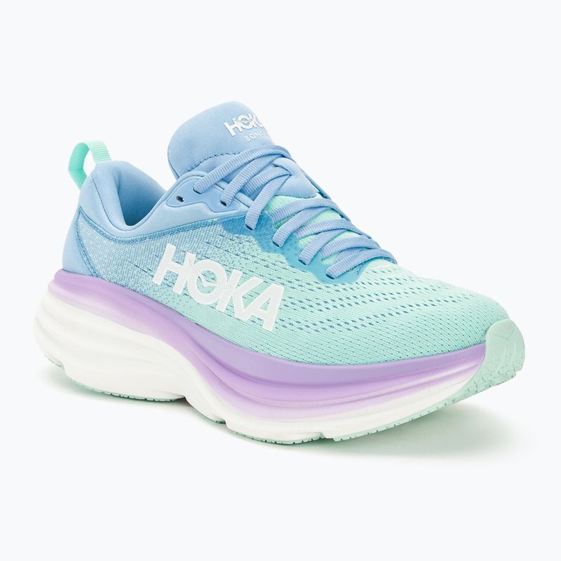 Damen Laufschuhe HOKA Bondi 8 airy blau/sunlit ocean