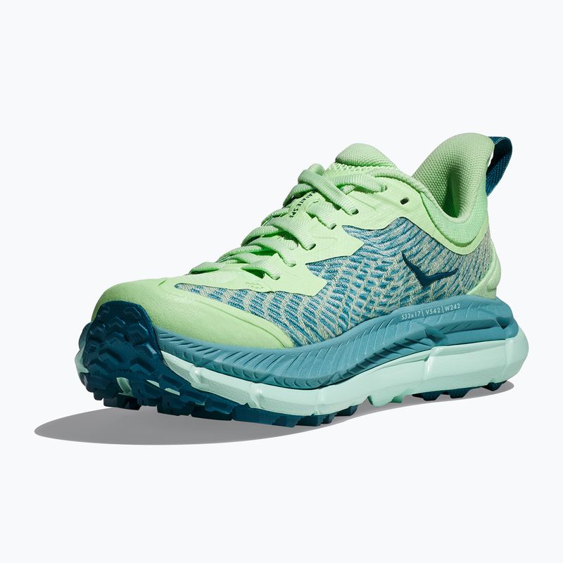 Damen Laufschuhe HOKA Mafate Speed 4 lime glow/ocean mist 17