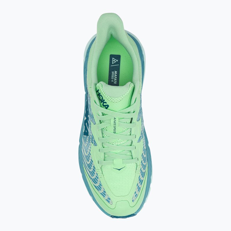 Damen Laufschuhe HOKA Mafate Speed 4 lime glow/ocean mist 6