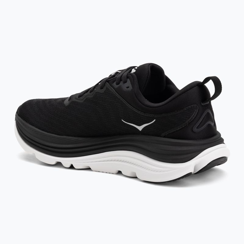 HOKA Skyflow Wide Herren Laufschuhe schwarz/weiß 3