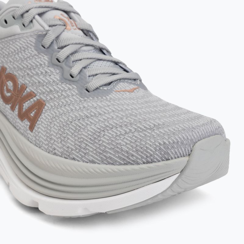 Damen Laufschuhe HOKA Gaviota 5 harbor mist/rose gold 7