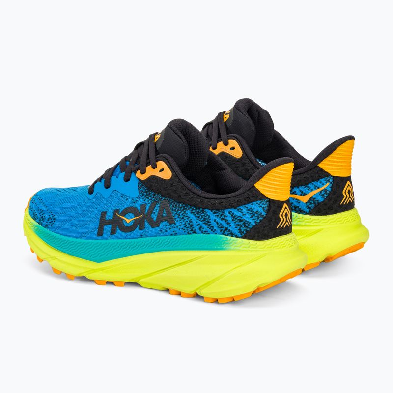 Damen Laufschuhe HOKA Challenger ATR 7 diva blue/evening primrose 3