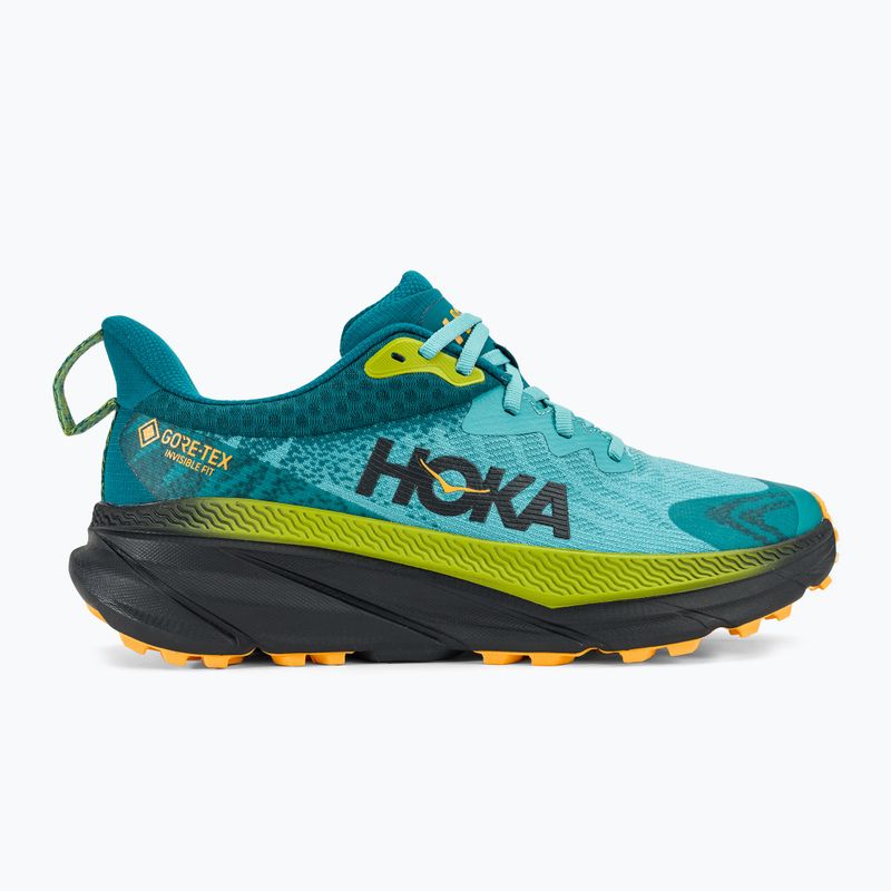 Herren Laufschuhe HOKA Challenger ATR 7 GTX ocean mist/deep lagoon 2