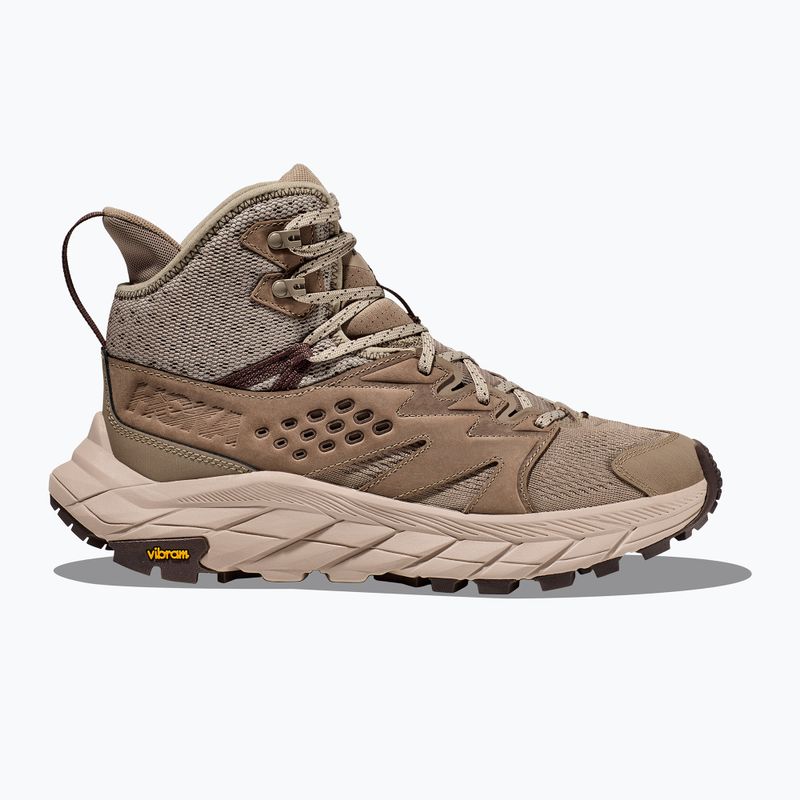 HOKA Herren-Trekking-Stiefel Anacapa Breeze Mid dune/oxford tan 12